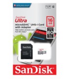 64GB SanDisk Class 10 UHS-I Ultra Android (80Mb/s) с адаптером (SDSQUNR-064G-GN3MA)
