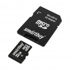 32GB Class 10 SmartBuy + adapter LE (SB32GBSDCL10-01LE)