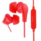 Perfeo ALPHA внутриканальные c микрофоном красные (PF_A4935)