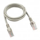 Cablexpert, UTP-RJ45, 1 м, 5E, медный (PP10-1M) Серый