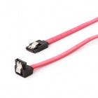 Cablexpert CC-SATAM-DATA90-0.3M, 30см, угловой разъем, 7pin/ 7pin, защелка, пакет