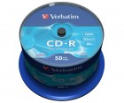 Verbatim CD-R 700Mb 52x Cake 50 Extra 43351