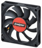 ExeGate EX180973RUS Mirage-S 80x80x15 подшипник скольжения, 2000 RPM, 23dB, 3pin