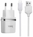 Hoco C11 Smart + кабель microUSB (белый)