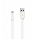 Hoco X5 Bamboo USB - microUSB 1 м (белый)