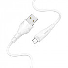Borofone BX18 Optimal micro 2м (белый)