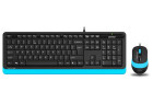 A4Tech F1010 Black-Blue USB