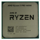 AMD Ryzen 5 PRO 4650G Tray (100-000000143) (3.7-4.2GHz, Renoir, 6C/12T, L2: 3MB, L3: 8MB, Radeon (448 Shader cores, 1900MHz), 7nm, 65W, DDR4-