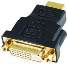 Gembird/ Cablexpert, переходник HDMI - DVI черный (A-HDMI-DVI-3) пакет