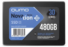 480Gb SATA3 Qumo Novation TLC 3D, Oem (Q3DT-480GAEN) (7.0 mm, AS2258, TLC 3D, R/W: 540/560MB/s)