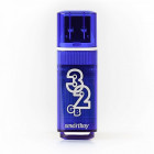 32GB SmartBuy Glossy series темно-синий USB3.0 (SB32GBGS-DB)