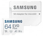 64GB Samsung Evo Plus Class 10 + adapter (MB-MC64KA/RU)
