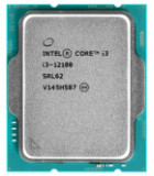 Intel Core i3-12100 (Alder Lake, 4C/8T, 3.3/4.3GHz, 12MB, 60/89W, UHD Graphics 730) OEM (CM8071504651012SRL62)