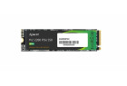 512Gb M.2 2280 Apacer AS2280 AP512GAS2280P4X-1 PCIe Gen3x4 with NVMe, 2100/1500, IOPS 300/420K, MTBF 1.5M, 3D NAND, DRAM less, 350TBW, 0,62DWPD, RTL