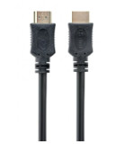 Gembird/Cablexpert HDMI 1м v2.0 черный, позол. разъемы, экран, пакет (CC-HDMI4L-1M)
