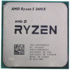AMD Ryzen 5 3600X Tray (100-000000022) (3.8-4.4GHz, Matisse, 6C/12T, L2: 3MB, L3: 32MB, GPU: None, 7m, 95W, DDR4-3200, unlocked)