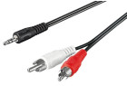 2RCA - jack 2.5mm, 1.0м
