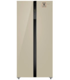 Weissgauff WSBS 500 Inverter NoFrost Beige Glass