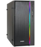 ExeGate mEVO-9301 Black-RGB (EX283752RUS), ATX, 600NPX, с окном, 2xUSB+1xUSB3.0, HD Audio