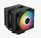 Deepcool AG620 Digital Bk ARGB Soc-AM5/AM4/1151/1200/2066/1700 4-pin 29.4dB Al+Cu 260W 1370gr LED Ret