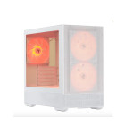 ZALMAN P30 Air, mATX, White, Window, 2xCombo (3.5'' or 2.5''), 3x2.5", 1xUSB Type-C, 1xUSB3.0, Front 2x140mm ARGB, Rear 1x140mm ARGB