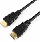 Gembird/Cablexpert, 7,5 м v.2.0 серия Light, черный, позол.разъемы, экран, пакет(CC-HDMI4L-7.5M)