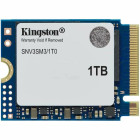 1Tb Kingston NV3 SNV3SM3/1T0,, M.2(22x30mm), NVMe, PCIe 4.0 x4, 3D TLC, R/W 6000/4000MB/s, TBW 320, DWPD 0.2
