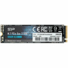 256GB M.2 PCI-E3.0x4 NVMe Silicon Power P34A60, box (SP256GBP34A60M28) (2280, 3D TLC, SM2263XT, R/W: up to 2000/1100MB/s, MTBF: 2 млн. часов, 150 TBW)
