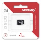 4GB Class 10 SmartBuy microSDHC (SB4GBSDCL10-00)