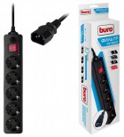 Buro 500SH-1.8-UPS-B 1.8м (5 розеток) черный (500SH-1.8-UPS-B)