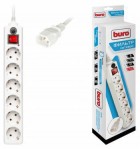 Buro 600SH-1.8-UPS-W 1.8м (6 розеток) белый (600SH-1.8-UPS-W)