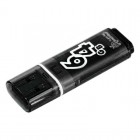 SmartBuy Glossy 64GB черный USB2.0 (SB64GBGS-K)