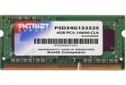 SO-DIMM DDR3 4Gb 1333MHz Patriot PSD34G13332S RTL PC3-10600 (PSD34G13332S)