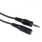 Hama H-43302 Jack 3.5 (m)/Jack 3.5 (f) 5м. черный (00043302)