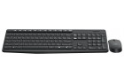 Logitech MK235 Wireless Keyboard and Mouse Grey USB (920-007948)