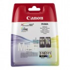 Canon PG-510/CL-511 2970B010 многоцветный/черный набор карт. для Canon 240/260/280/480/495/320/330/340/350/1900/2700 (2970B010)
