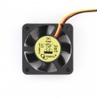 Gembird D40BM-12A, 40x40x10, 3 pin, 4000 rpm, 30 dBA, подшипник (ball bearing), длина провода 7 см