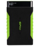 1.0TB USB3.0 Silicon Power Armor A15, ударопрочный, чёрный/зелёный (SP010TBPHDA15S3K)