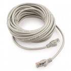 Gembird/Cablexpert, UTP-RJ-45, 10 м, 5E, омеднённый алюминий (PP12-10M) серый.